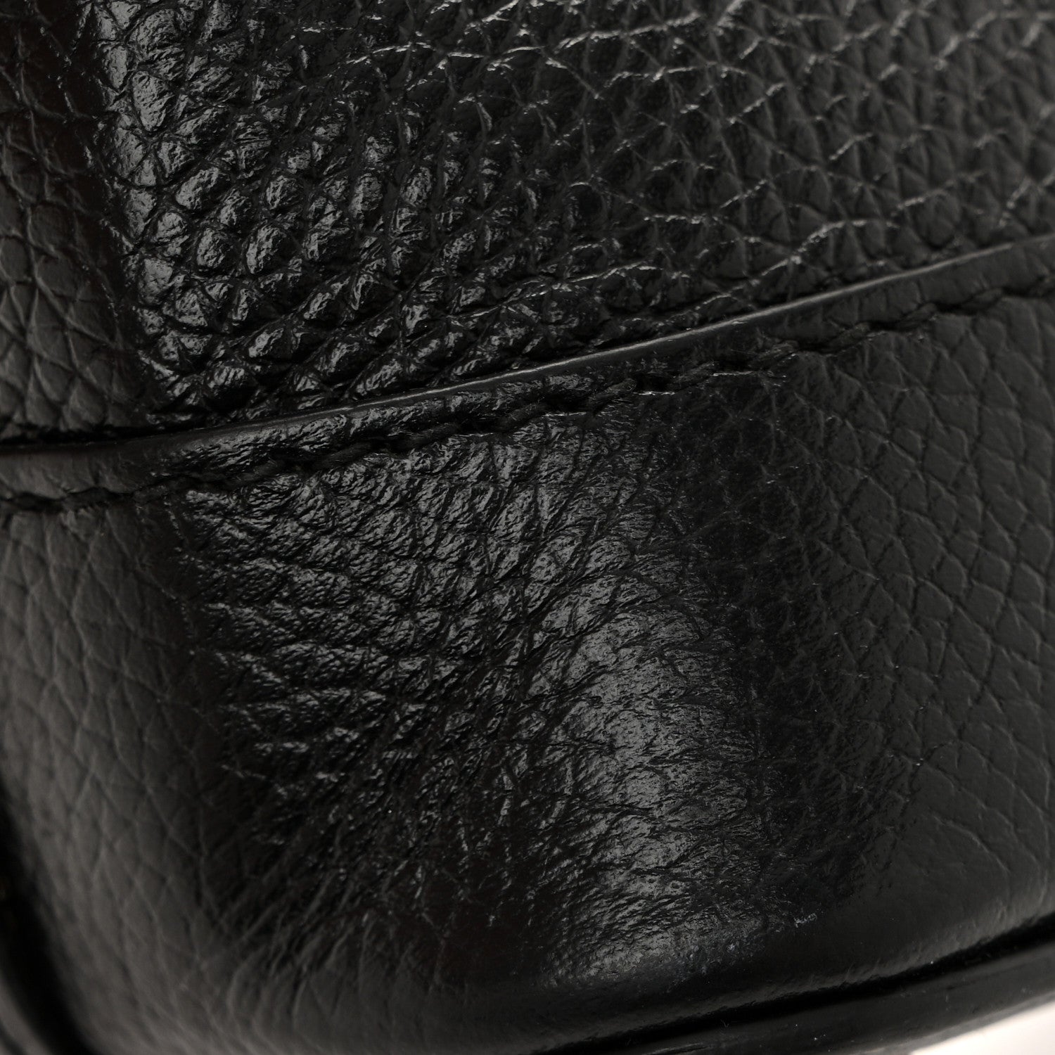 Balenciaga Signature Grained Calfskin Logo XXS Ville Top Handle Bag Black 14 of 14