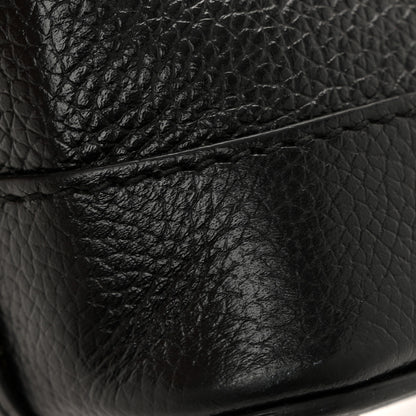 Balenciaga Signature Grained Calfskin Logo XXS Ville Top Handle Bag Black 14 of 14