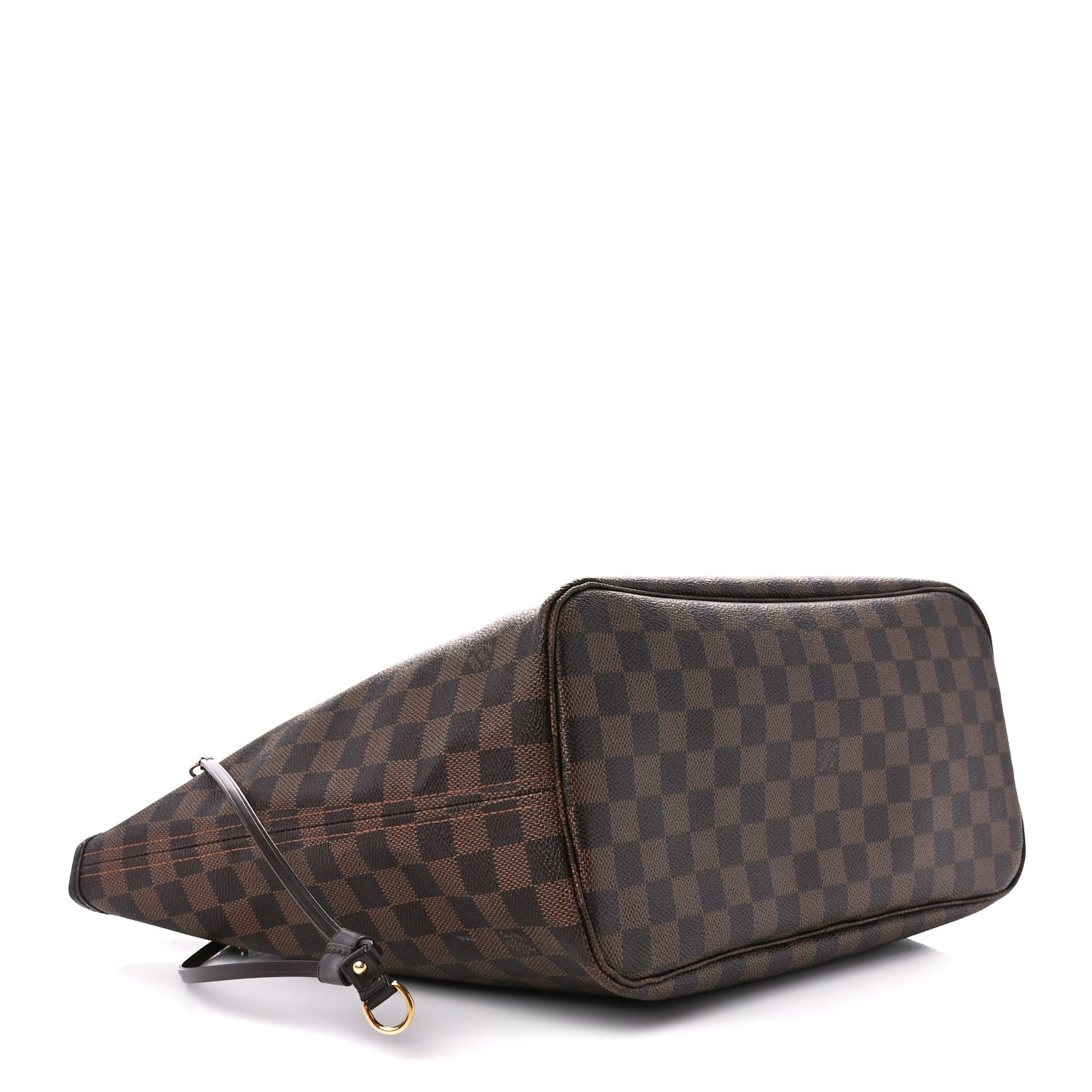 Louis Vuitton Damier Ebene Neo Neverfull MM Rose Ballerine 4 of 14