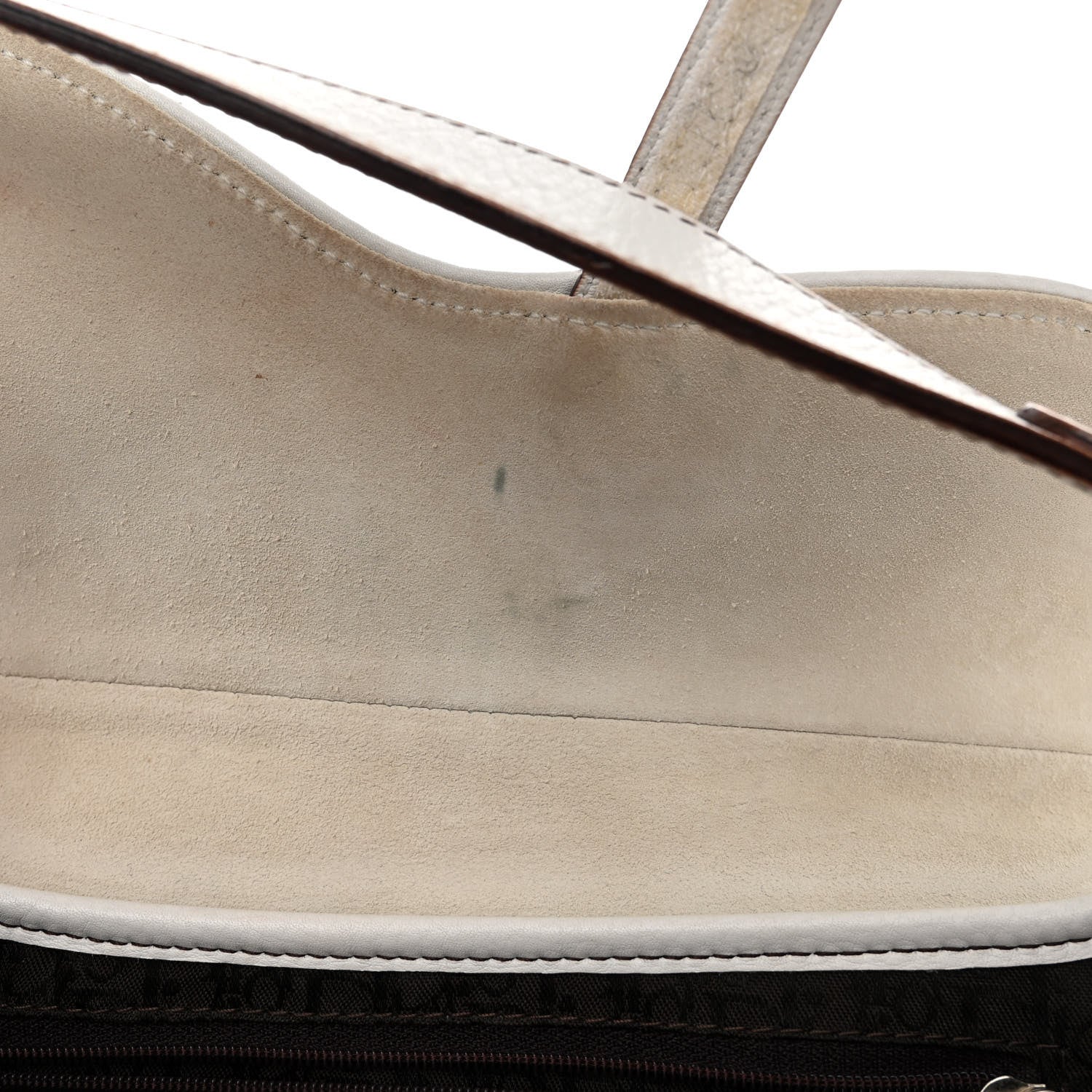 Christian Dior Calfskin Saddle Bag White 11 of 11