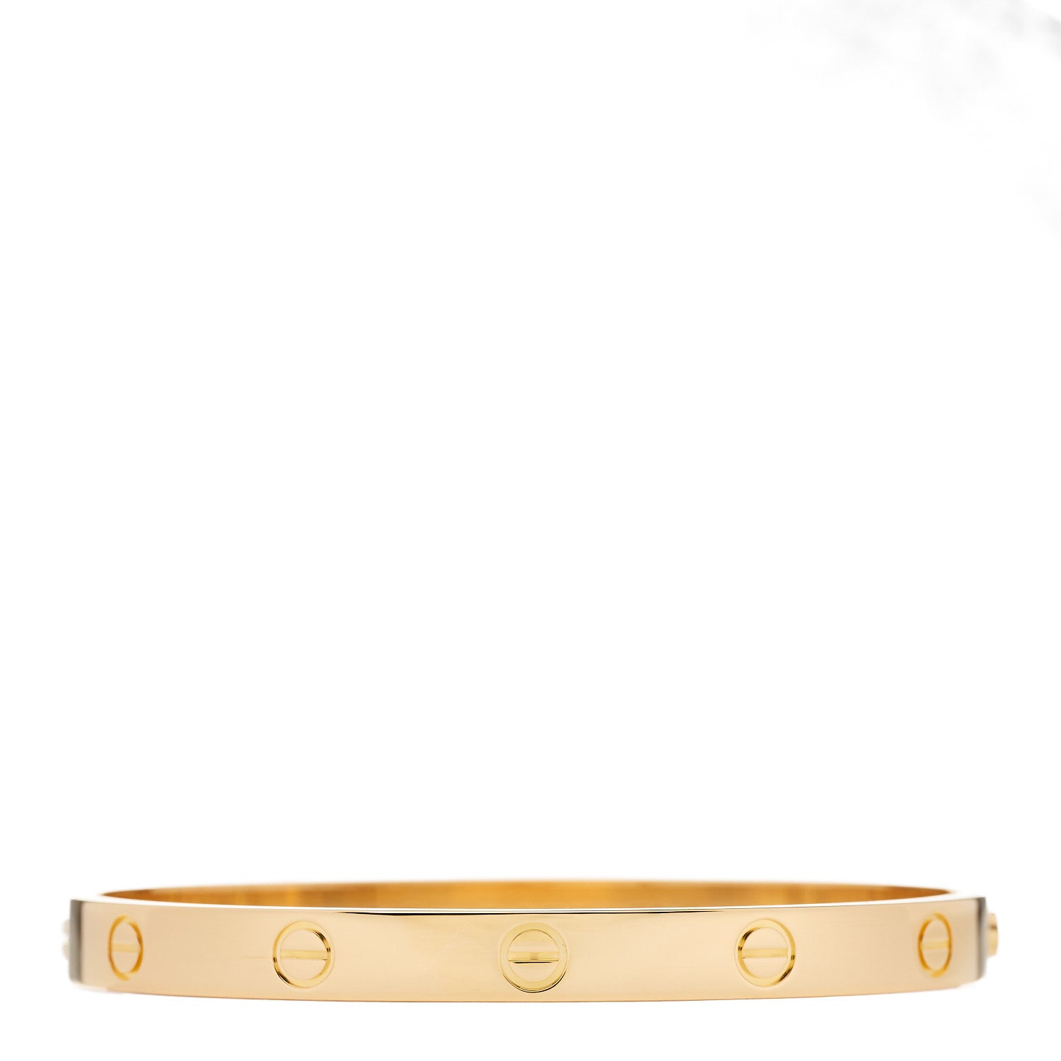 Cartier 18K Yellow Gold LOVE Bracelet 18 1 of 5