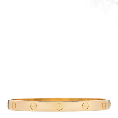 Cartier 18K Yellow Gold LOVE Bracelet 18 1 of 5