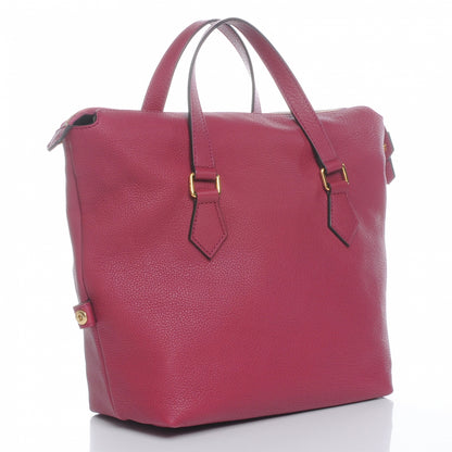 Fendi Vitello Satchel Amarena 3 of 9