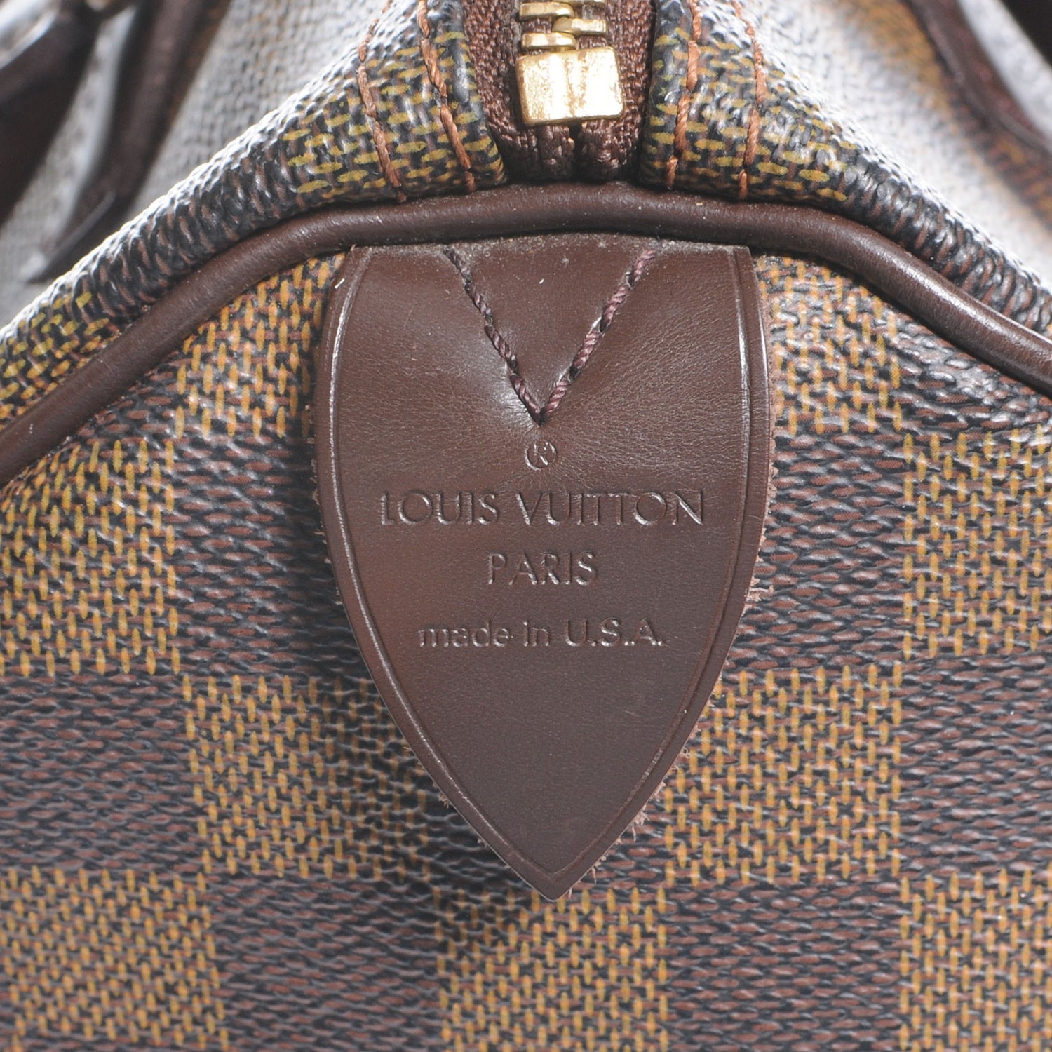 Louis Vuitton Damier Ebene Speedy 30 9 of 9