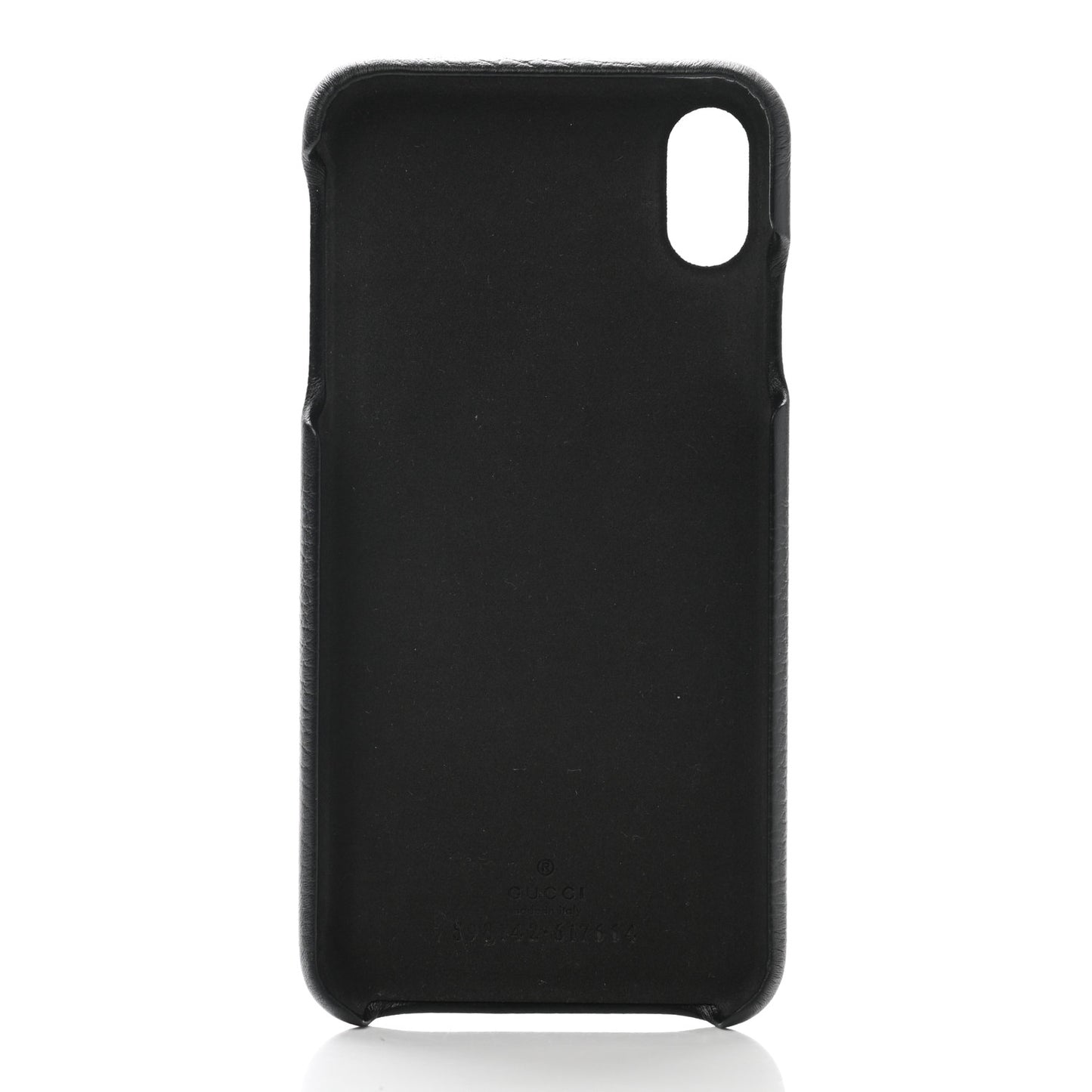 Calfskin Marmont iPhone XS Max Case Black