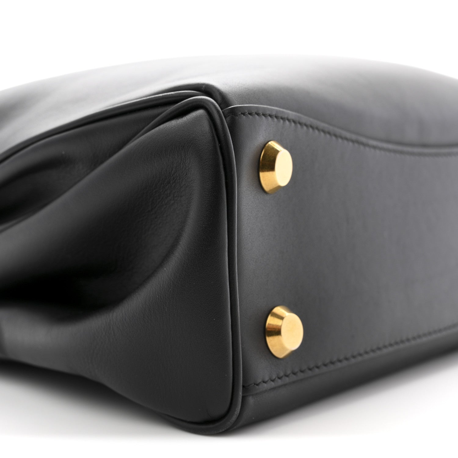Balenciaga Natural Smooth Calfskin Small Rodeo Top Handle Handbag Black 9 of 10