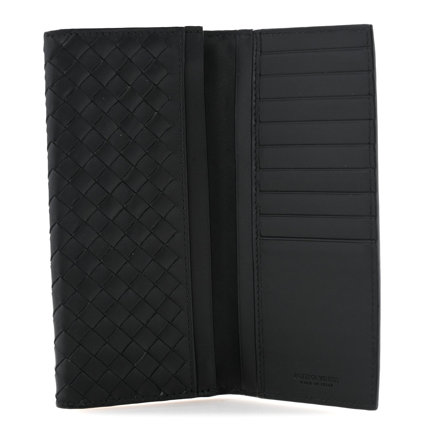 Nappa Intrecciato Wallet Black