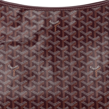 Goyard Goyardine Boheme Hobo Burgundy 9 of 11