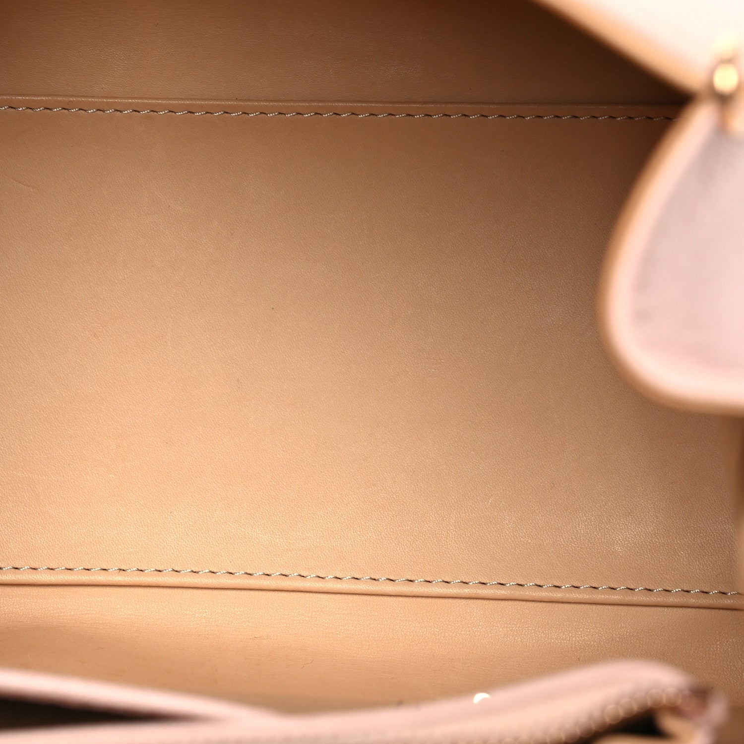 Delvaux Grained Calfskin MM Brillant Satchel Nude 5 of 17