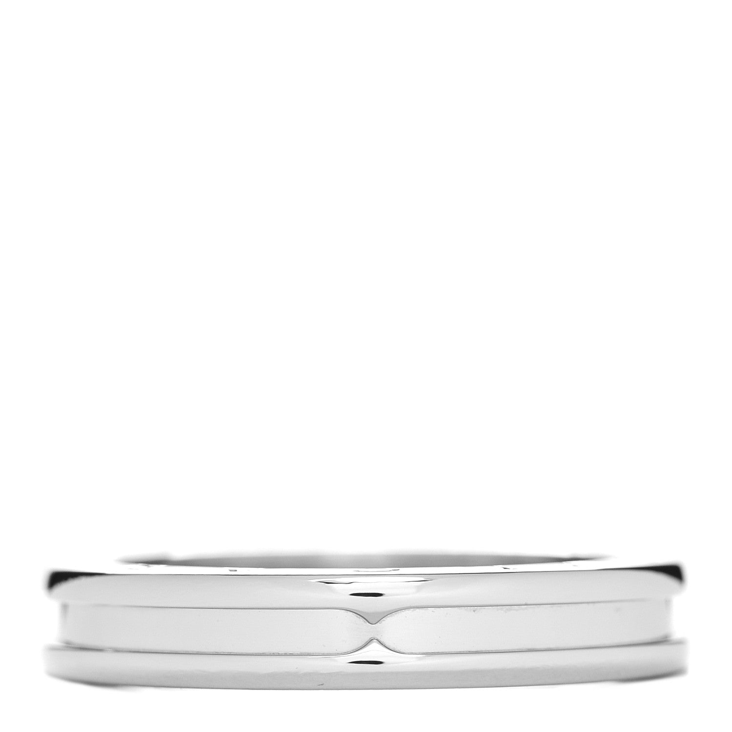 Bulgari 18K White Gold B.Zero1 One-Band Ring 64 10.75 3 of 5