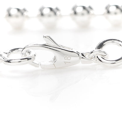 Gucci Sterling Silver Interlocking GG Charm Bracelet 4 of 6