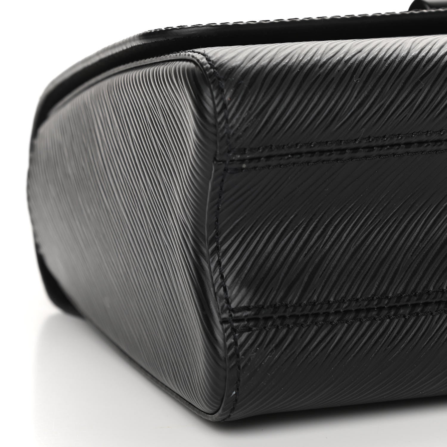 Louis Vuitton Epi Twist Shoulder Bag MM Matte Black 9 of 12