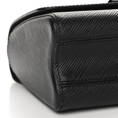 Louis Vuitton Epi Twist Shoulder Bag MM Matte Black 9 of 12