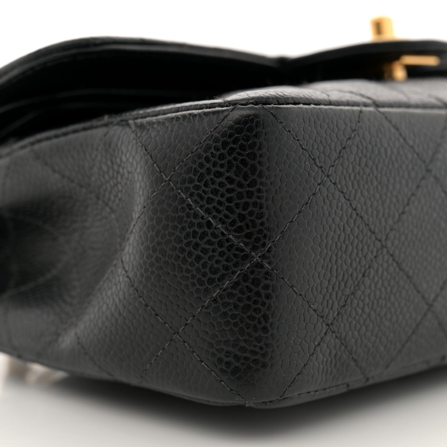 Chanel Caviar Quilted Small Double Flap Black 9 of 12