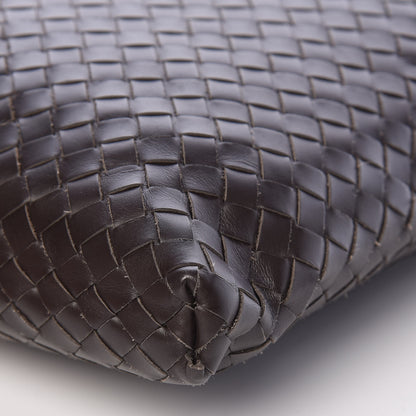 Bottega Veneta Nappa Intrecciato VN Crossbody Messenger Bag Ebano 10 of 11