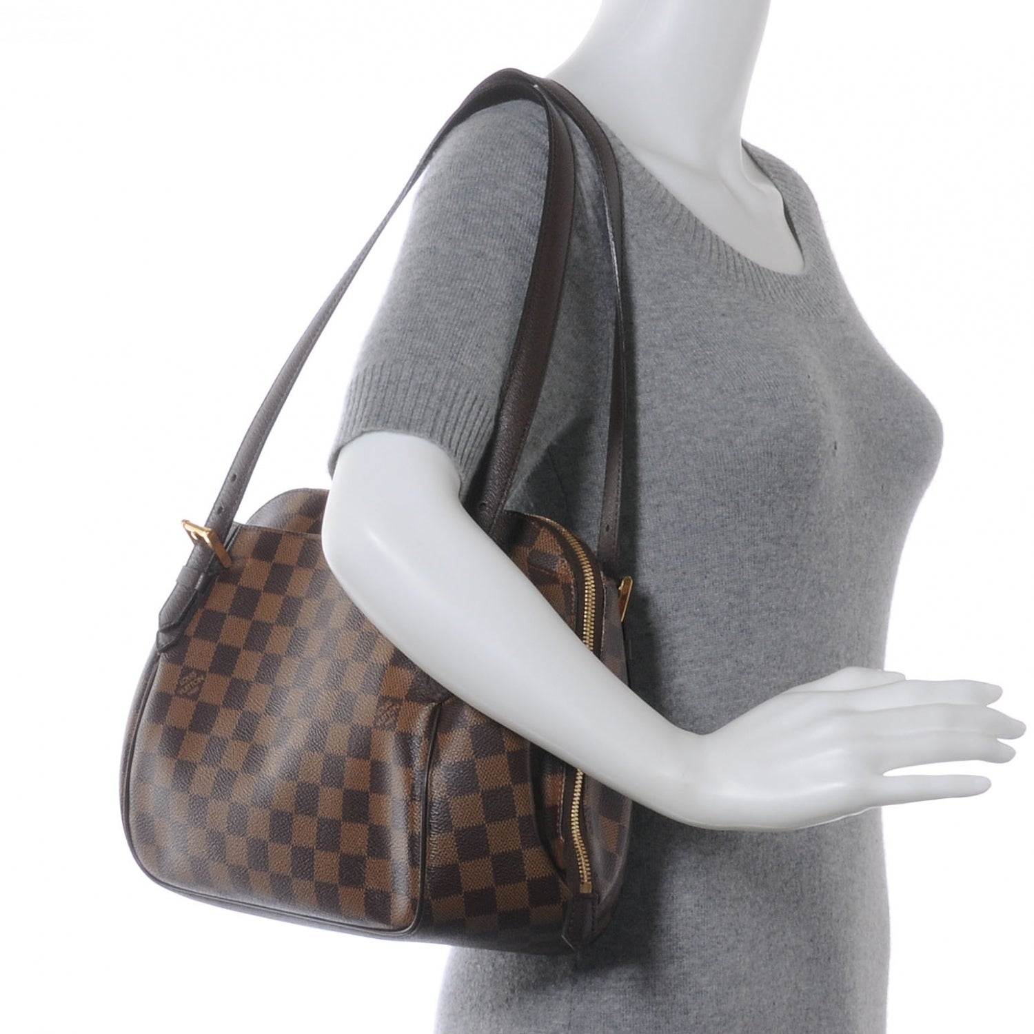 Louis Vuitton Damier Ebene Belem MM 2 of 7