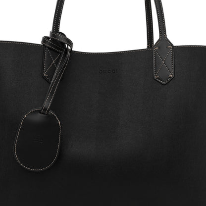 Gucci Calfskin GG Supreme Monogram Medium Reversible Tote Black 11 of 16