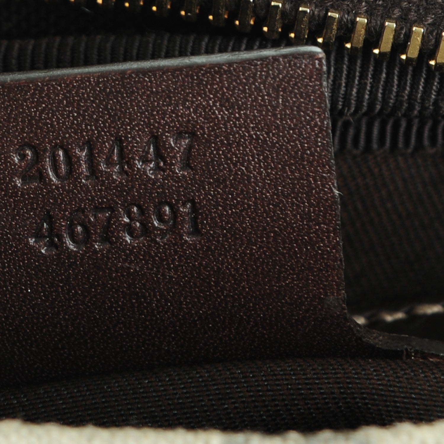 Gucci GG Plus Monogram Small Shoulder Bag Dark Brown 7 of 7