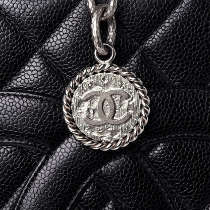 Chanel Caviar Quilted Medallion Tote Black 10 of 10