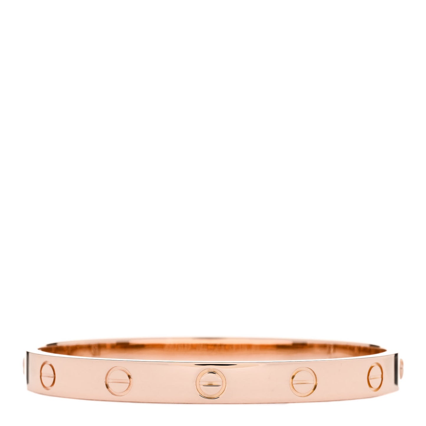18K Pink Gold LOVE Bracelet 16