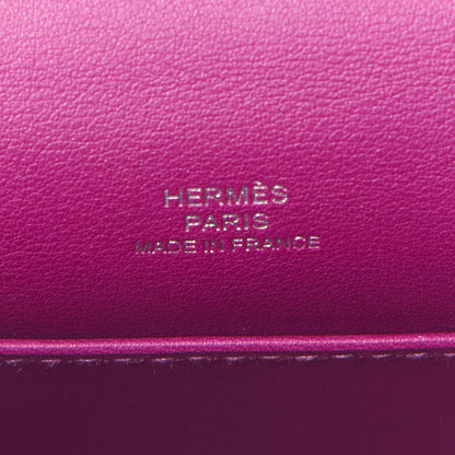Hermes Swift Kelly Pochette Clutch Anemone 13 of 14