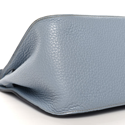 Hermes Taurillon Clemence Jypsiere 31 Bleu Lin 9 of 10