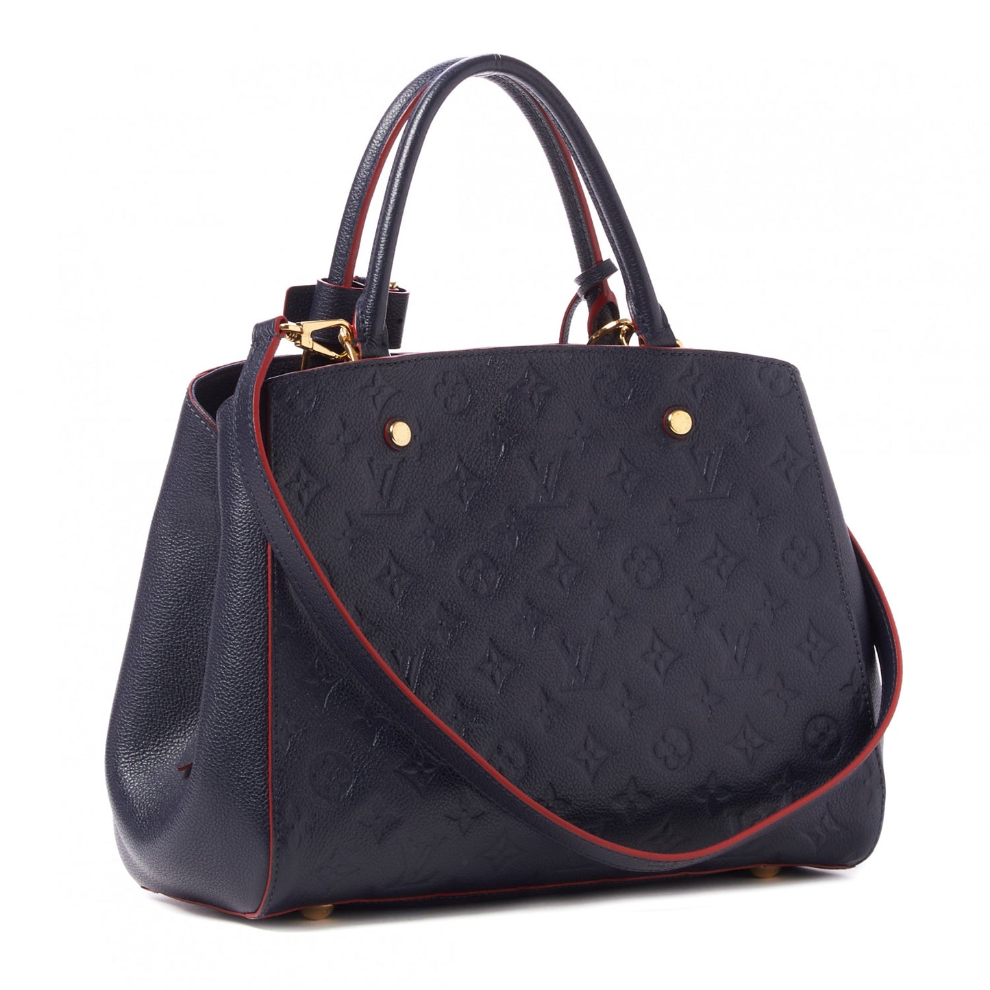 Empreinte Montaigne MM Marine Rouge