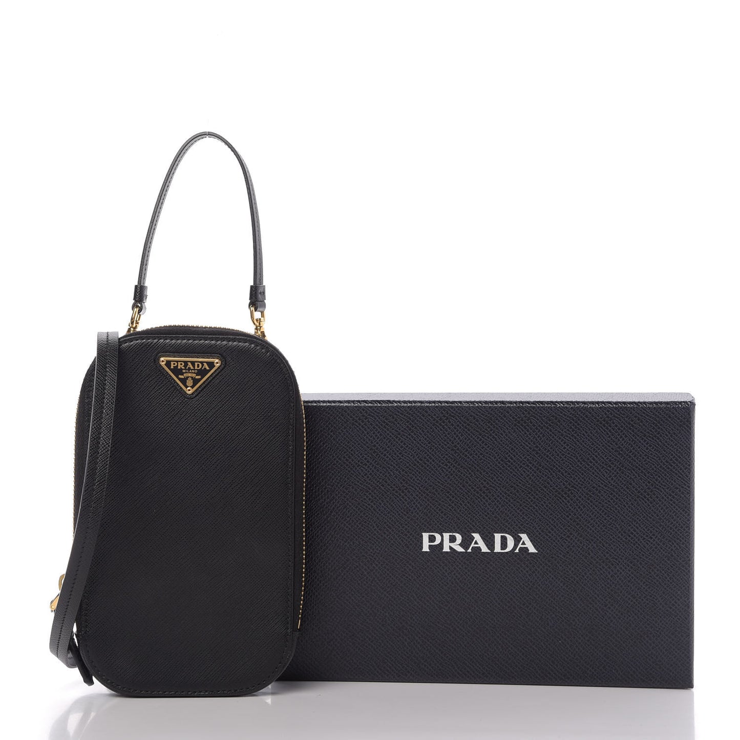 Saffiano Mini Bag Black