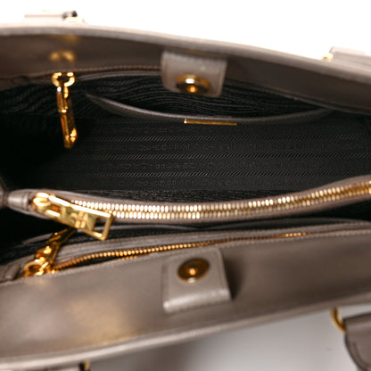 Prada Saffiano Lux Open Promenade Tote Argilla 5 of 19
