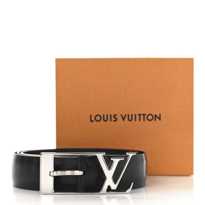 Louis Vuitton Calfskin 35mm LV Skyline Belt 100 40 Black 7 of 7