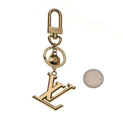 Louis Vuitton LV Facettes Bag Charm Key Holder Gold 2 of 6