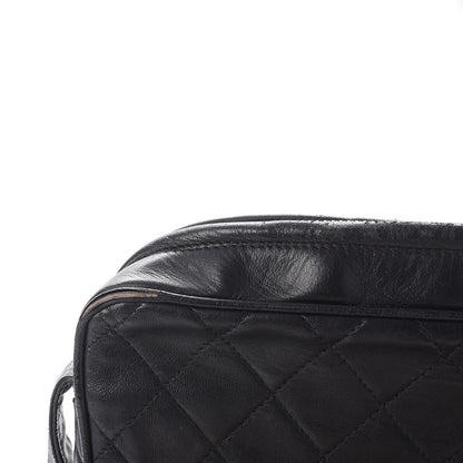 Chanel Lambskin Quilted Tassel Camera Case Black 10 of 12
