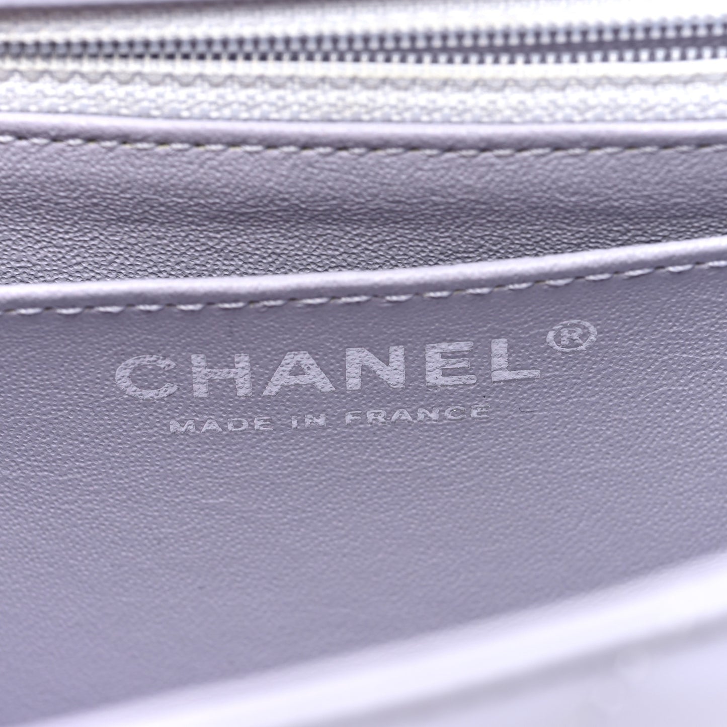 Aged Calfskin Chevron Quilted 2.55 Reissue Mini Flap Light Purple