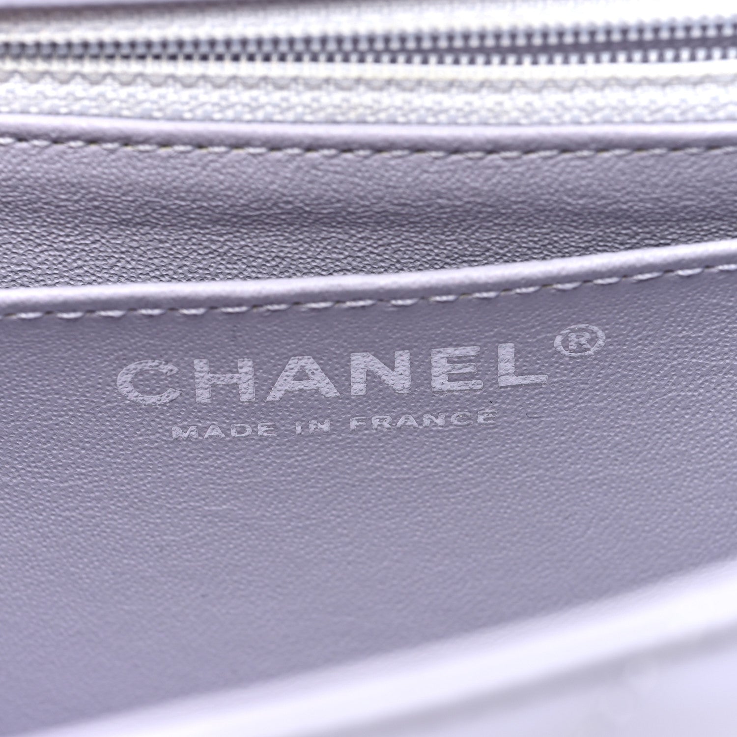 Chanel Aged Calfskin Chevron Quilted 2.55 Reissue Mini Flap Light Purple 6 of 10