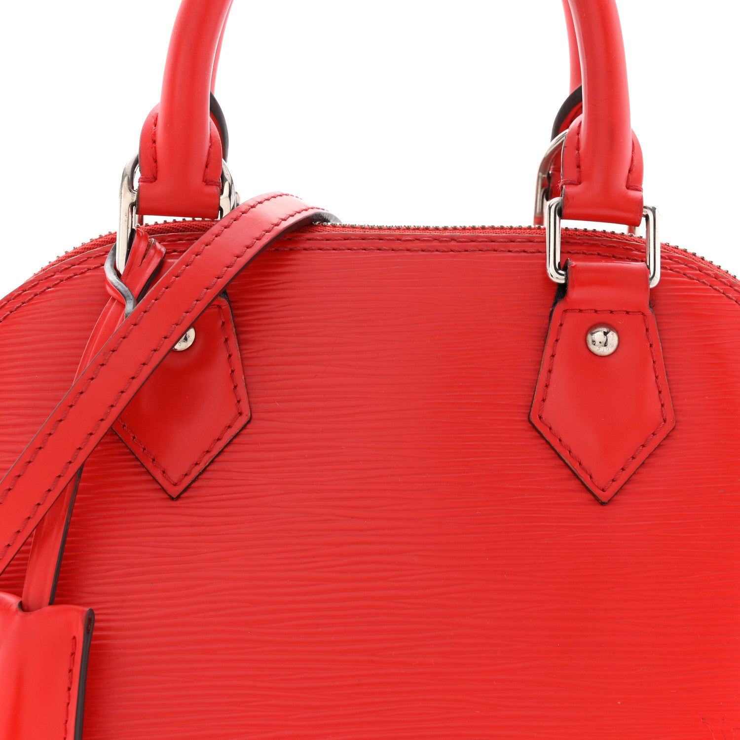 Louis Vuitton Epi Alma BB Coquelicot 8 of 14