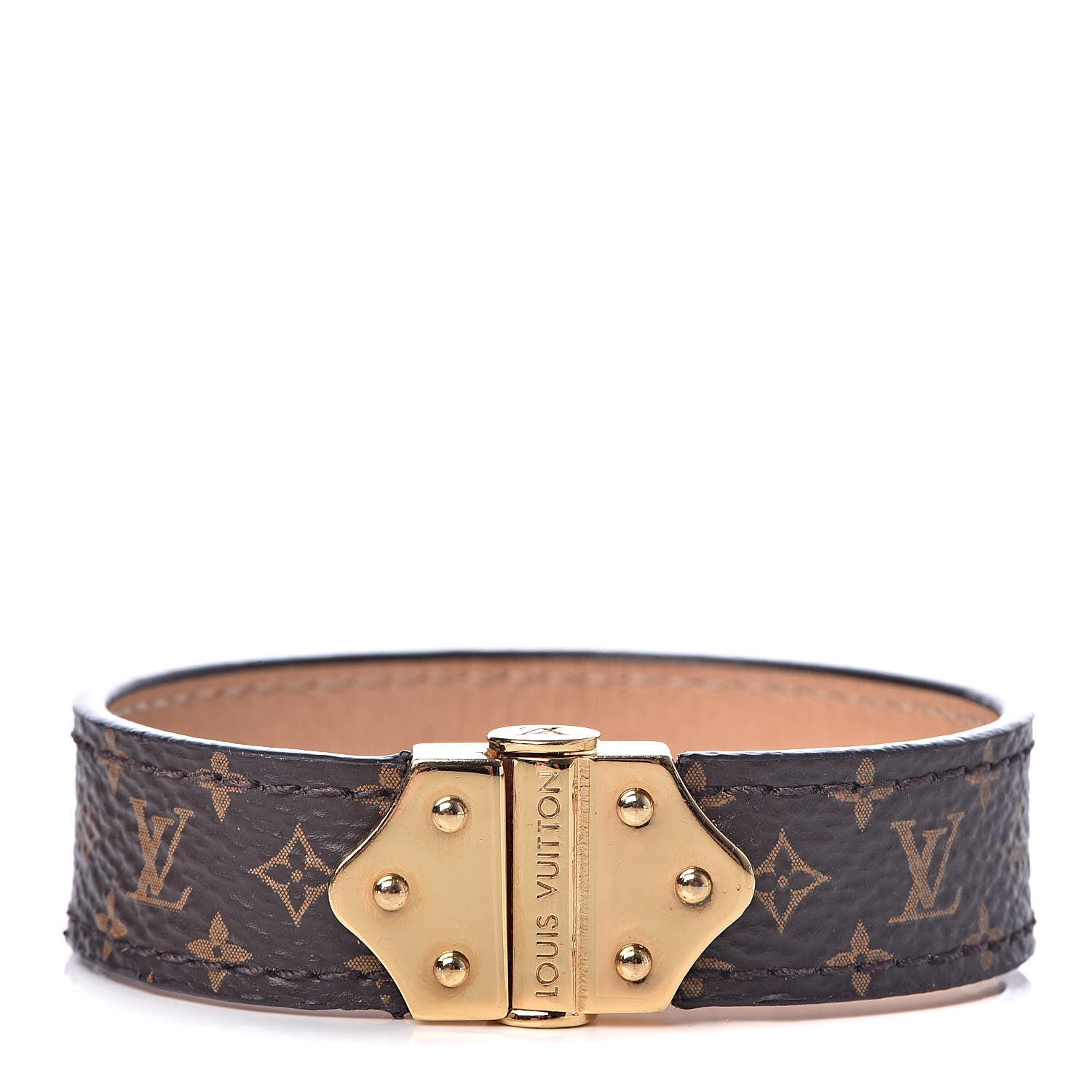 Louis Vuitton Monogram Nano Bracelet 17 1 of 5