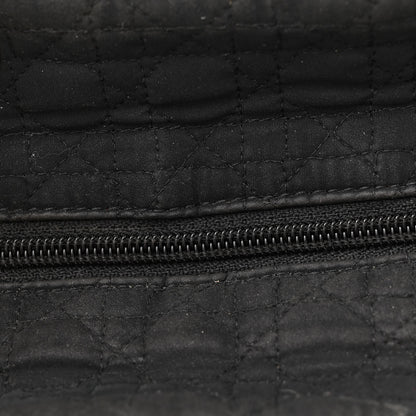 Christian Dior Nylon Cannage Medium Lady Dior Black 12 of 15