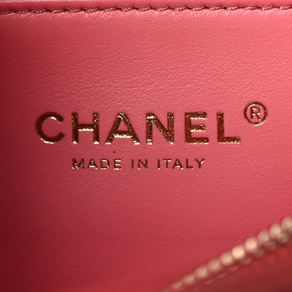 Chanel Caviar Quilted Small Coco Handle Flap Coral 6 of 17