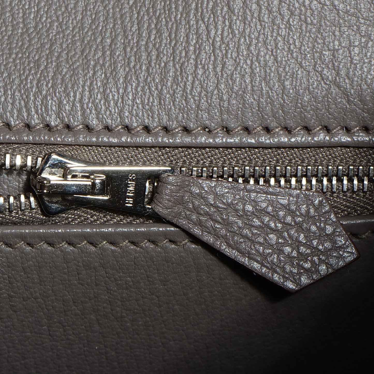 Togo Birkin 35 Etain