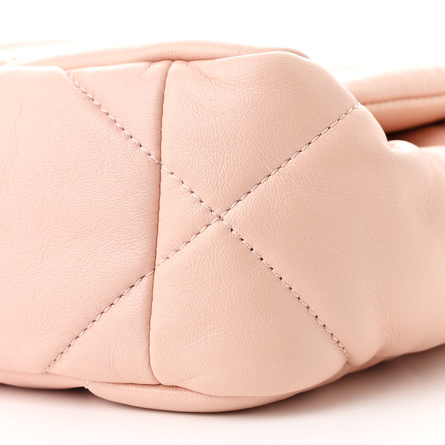 Chanel Lambskin Quilted Medium Chanel 19 Flap Pink 10 of 10