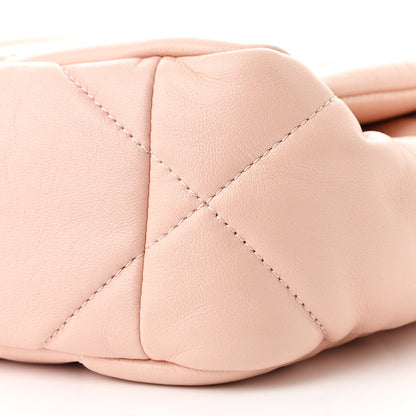 Chanel Lambskin Quilted Medium Chanel 19 Flap Pink 10 of 10