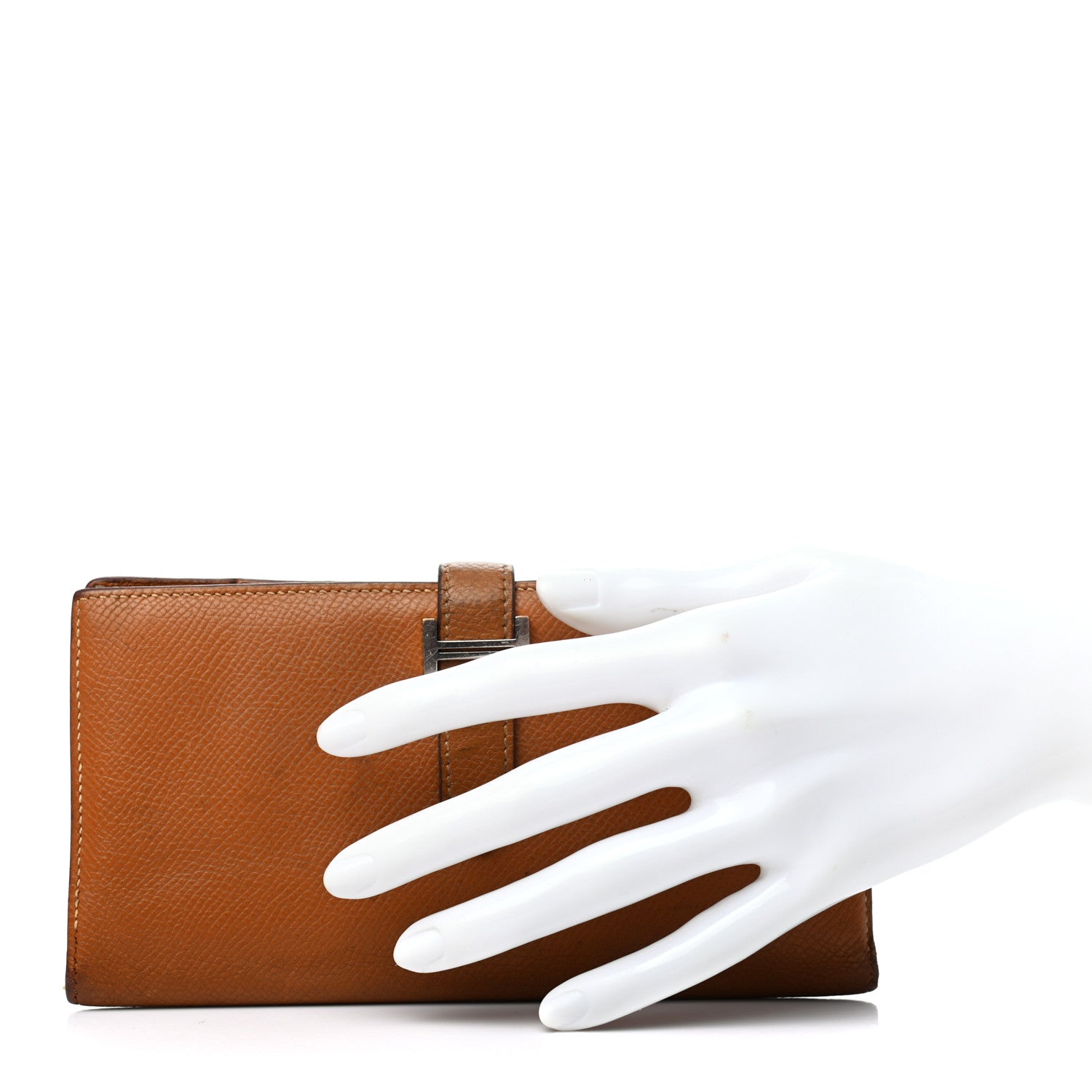 Hermes Epsom Bearn Gusset Wallet Gold 2 of 15