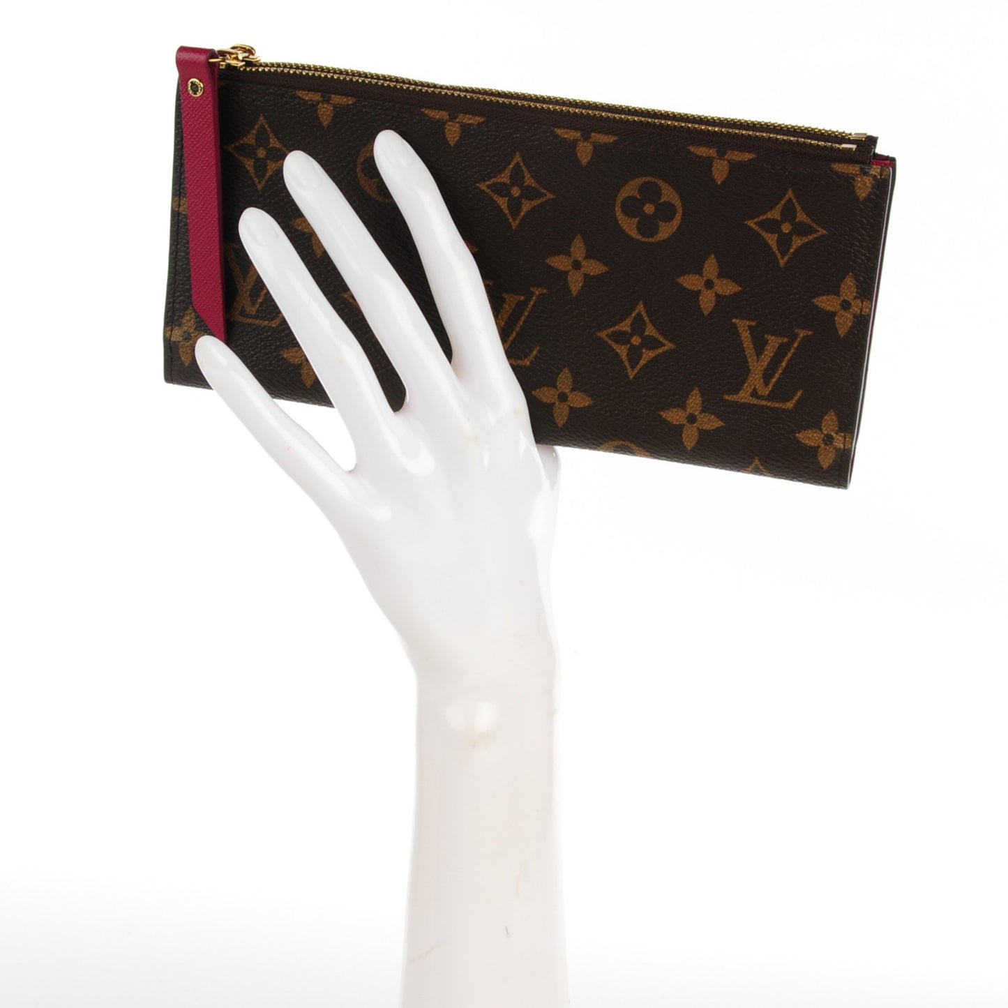 Monogram Adele Wallet Fuchsia