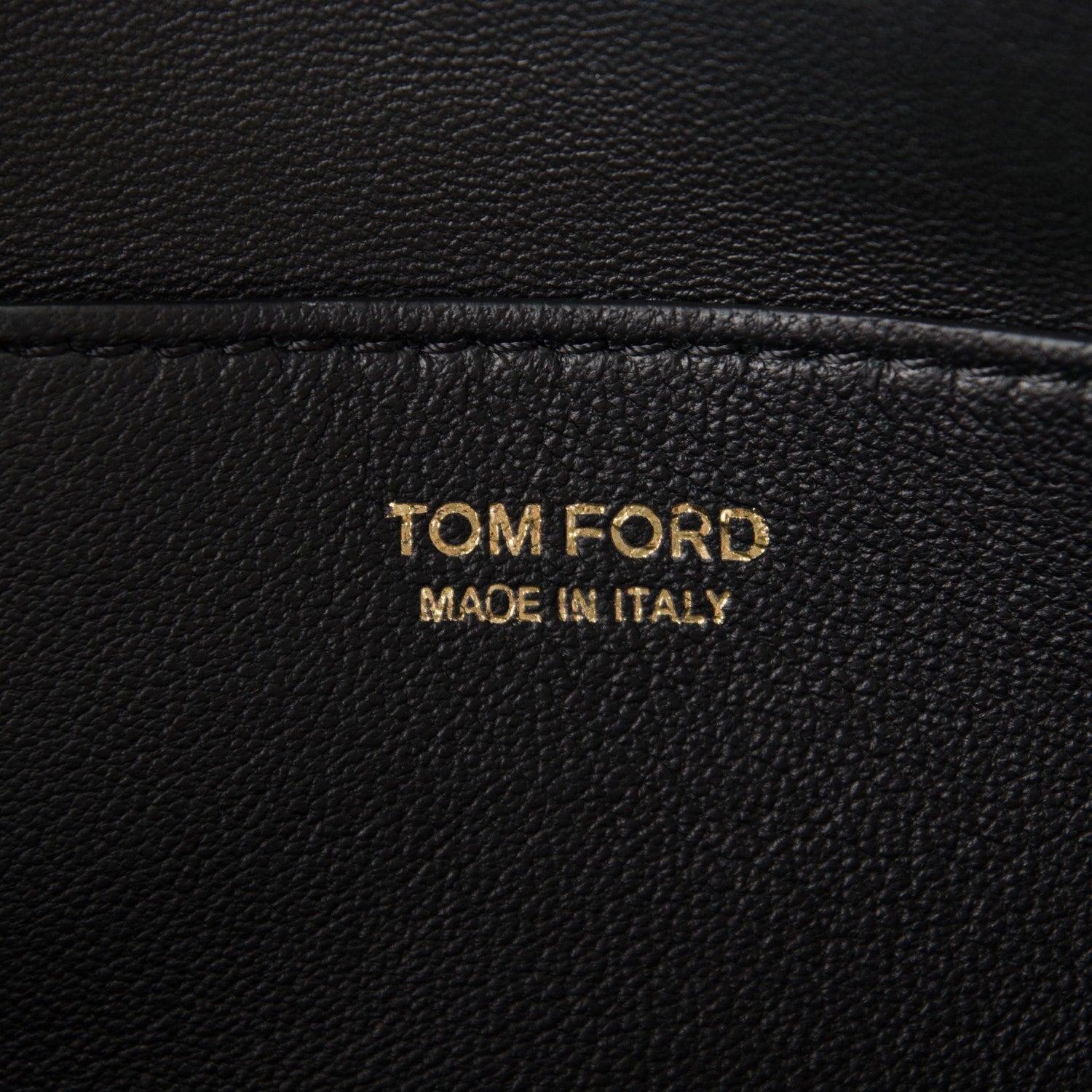 Tom Ford TOM FORD Silk Small Clutch With Handle Black 6 of 7