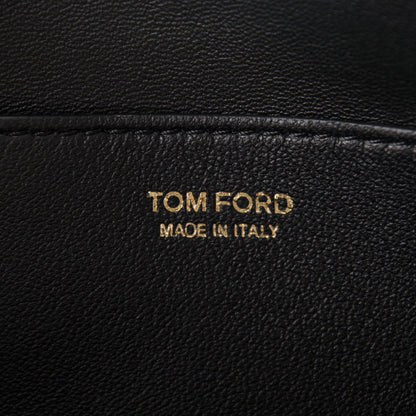 Tom Ford TOM FORD Silk Small Clutch With Handle Black 6 of 7