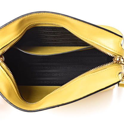 Prada Saffiano City Calfskin Esplanade Crossbody Bag Soleil 5 of 12