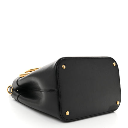 Valentino Garavani Smooth Calfskin Supervee Top Handle Bag Black 4 of 9