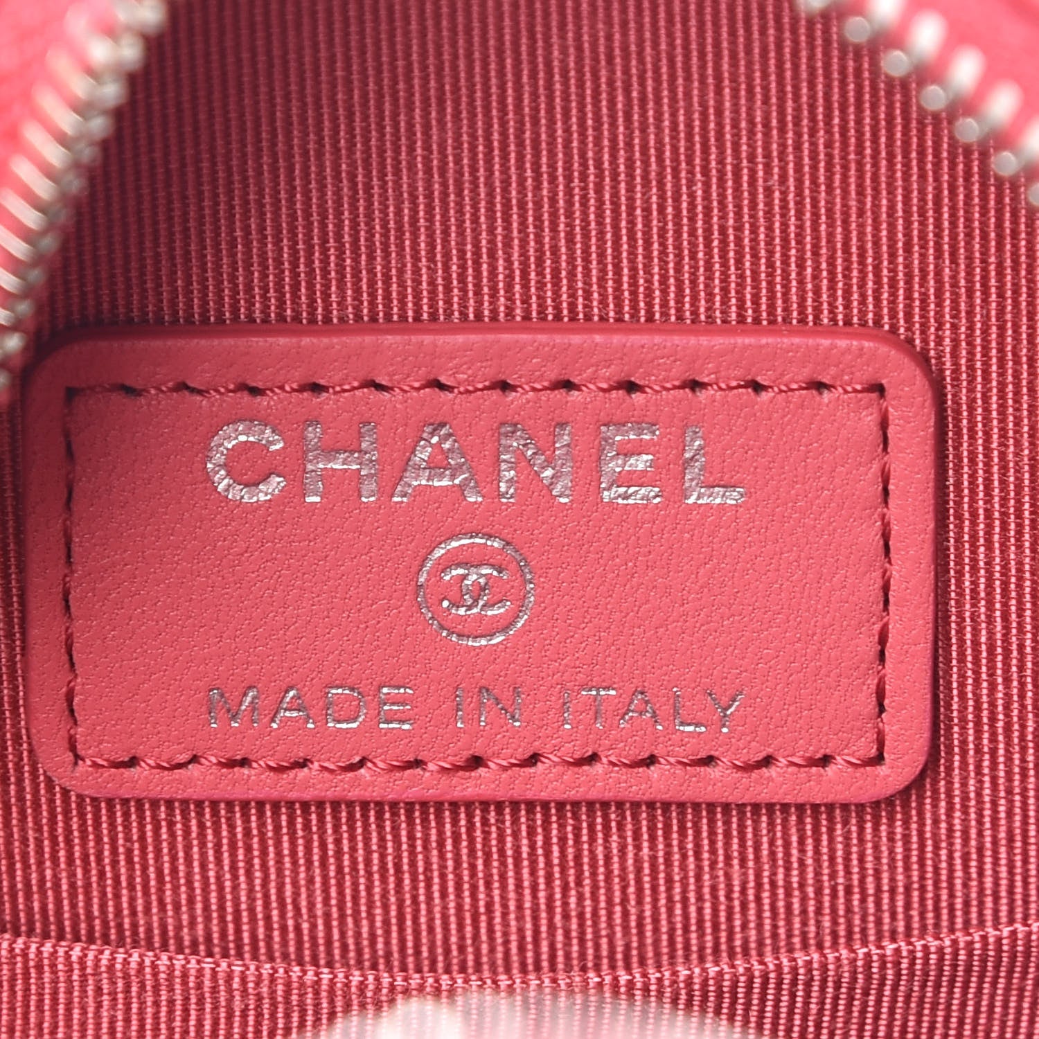 Chanel Lambskin Quilted Round Clutch With Chain Pink 5 of 8