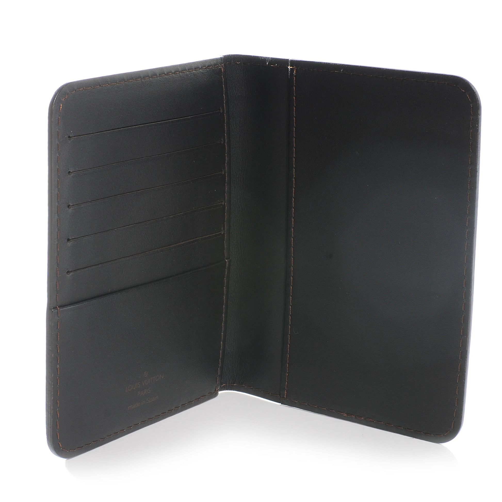 Louis Vuitton Utah Leather Pocket Organizer Wallet 5 of 7