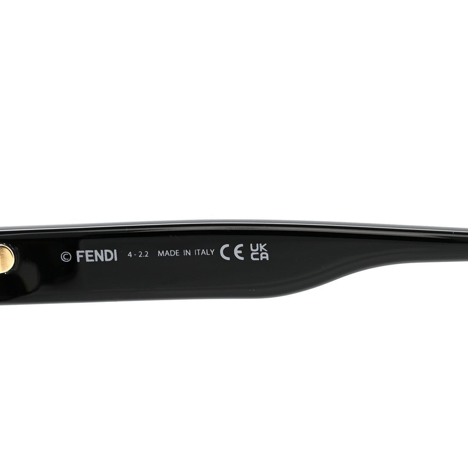 Fendi Acetate Fendi Bold Sunglasses FE40018I Havana Black 5 of 7